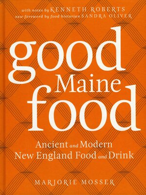 cover image of Good Maine Food